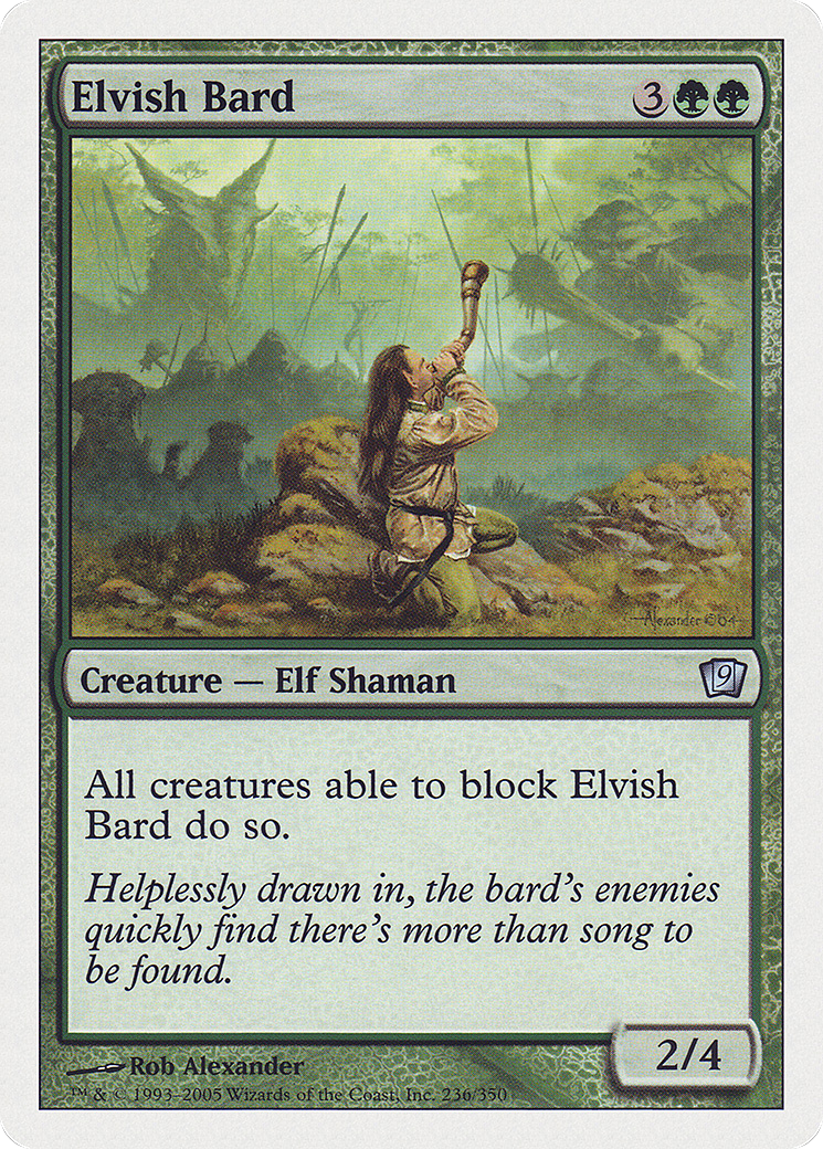 Elvish Bard (9ED-236) - 9th Edition Foil
