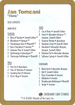 Jan Tomcani Decklist (WCD-JT0B) - World Championship Decks 2001