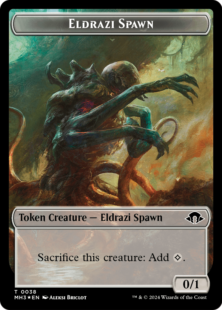 Eldrazi Spawn (TMH3-038) - Modern Horizons 3 Tokens