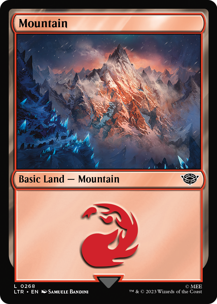 Mountain (0268) (LTR-268) - The Lord of the Rings: Tales of Middle-earth