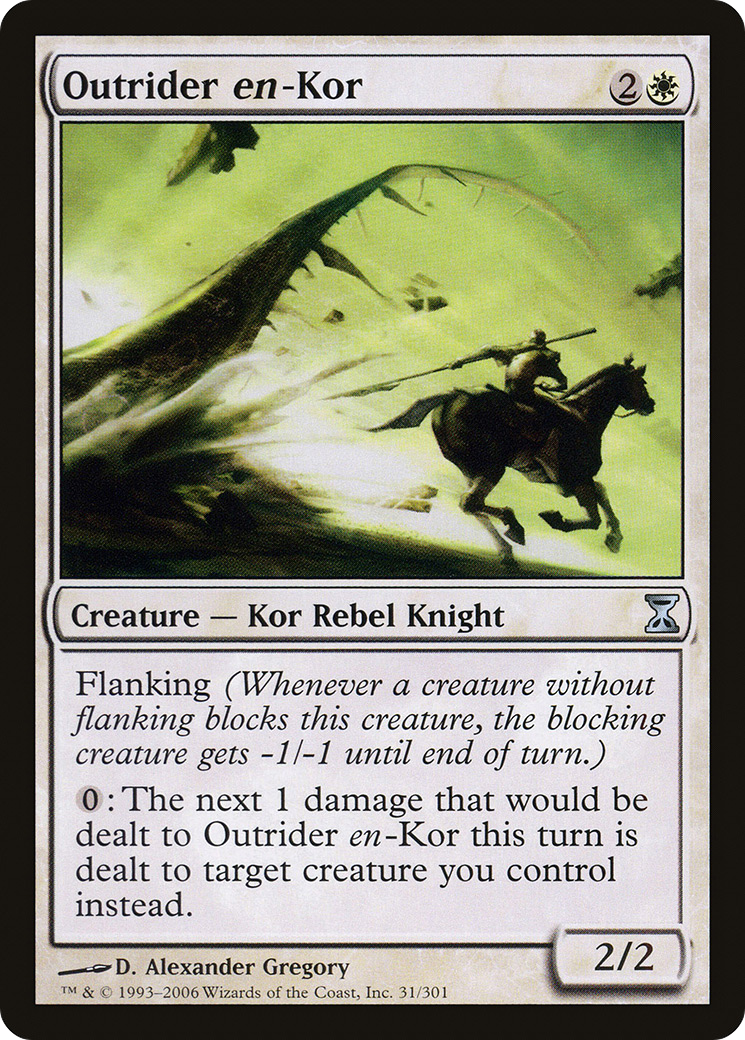 Outrider en-Kor (TSP-031) - Time Spiral Foil
