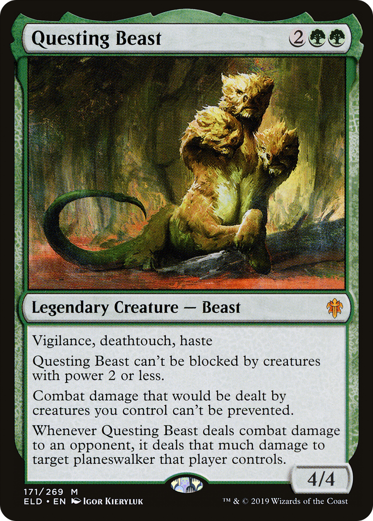 Questing Beast (ELD-171) - Throne of Eldraine