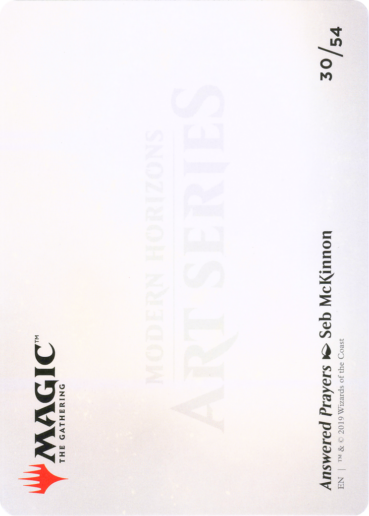Answered Prayers // Answered Prayers (AMH1-030) - Modern Horizons Art Series (Borderless)