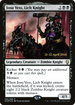Josu Vess, Lich Knight (PRE-095) - Dominaria Promos Foil