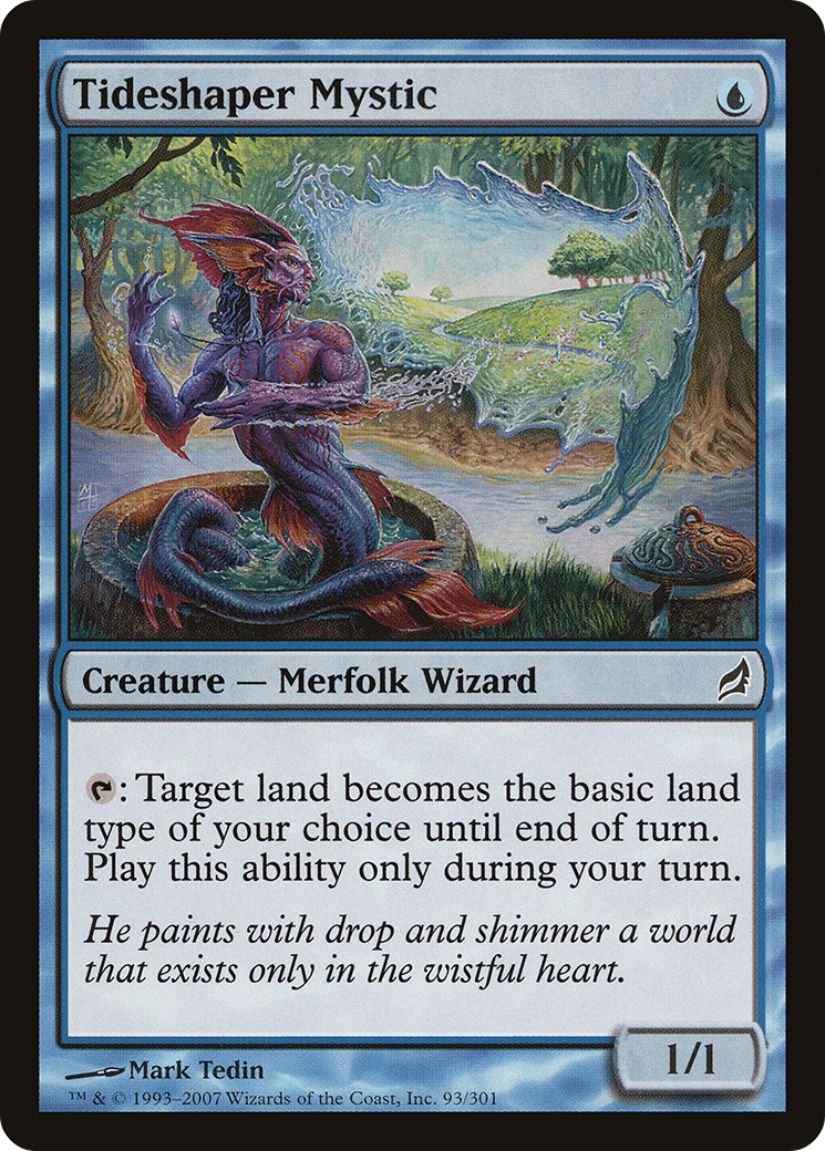Tideshaper Mystic (LRW-093) - Lorwyn Foil