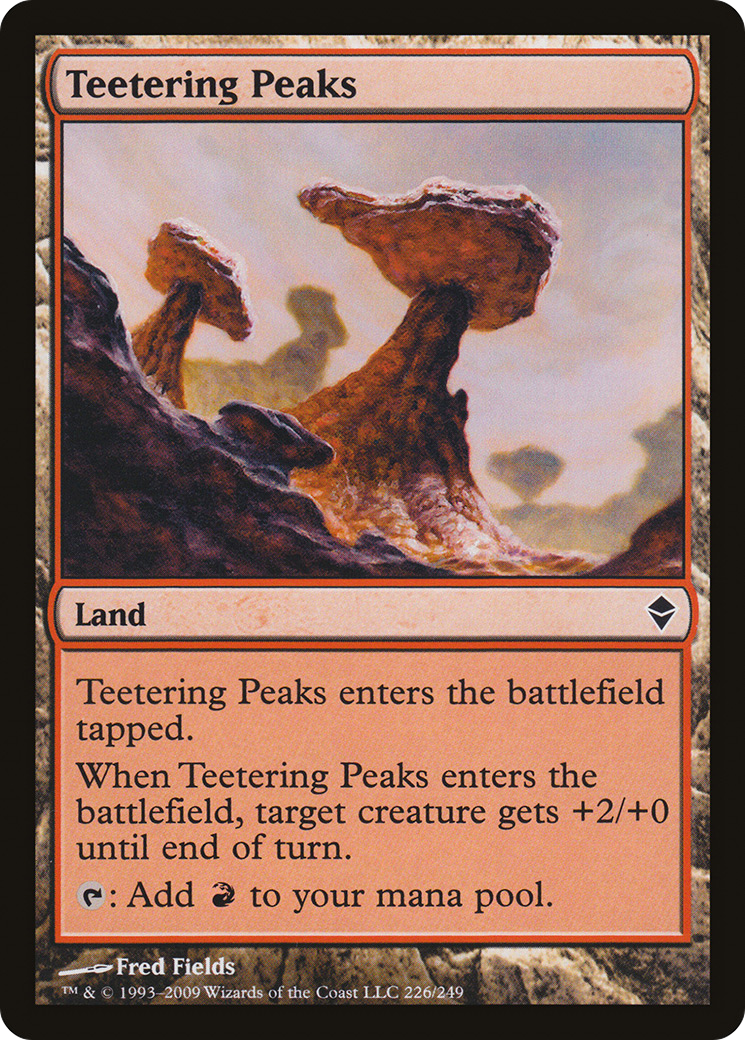 Teetering Peaks (ZEN-226) - Zendikar