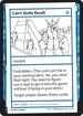 Can't Quite Recall (MB2PC-) - Mystery Booster 2