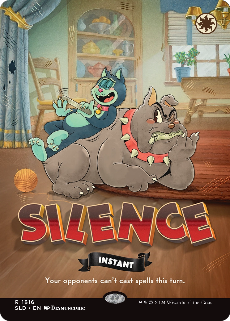 Silence (1816) (SLD-1816) - Secret Lair Drop (Borderless)