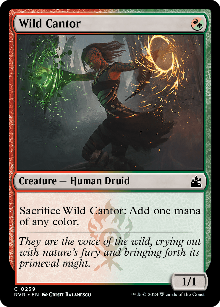 Wild Cantor (RVR-239) - Ravnica Remastered