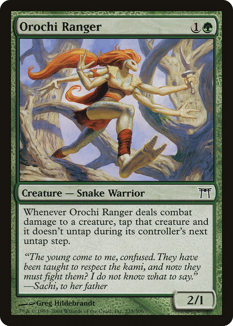 Orochi Ranger (CHK-235) - Champions of Kamigawa Foil