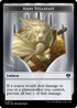 Ajani Steadfast Emblem (TCMM-077) - Commander Masters Tokens Foil