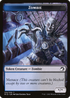 Zombie (TMID-015) - Innistrad: Midnight Hunt Tokens Foil