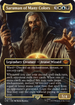 Saruman of Many Colors (Borderless) (LTR-412) - The Lord of the Rings: Tales of Middle-earth Foil