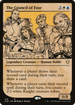 The Council of Four (Showcase) (CLB-419) - Commander Legends: Battle for Baldur's Gate: (Showcase) Foil