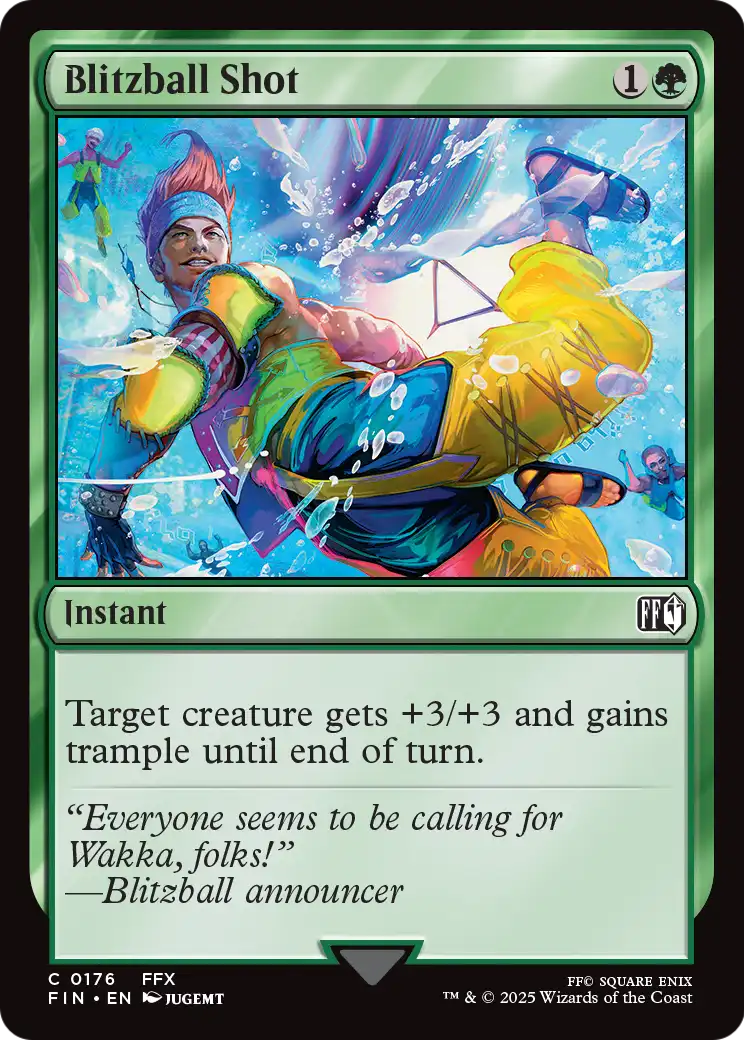Blitzball Shot (FIN-176) - FINAL FANTASY Foil