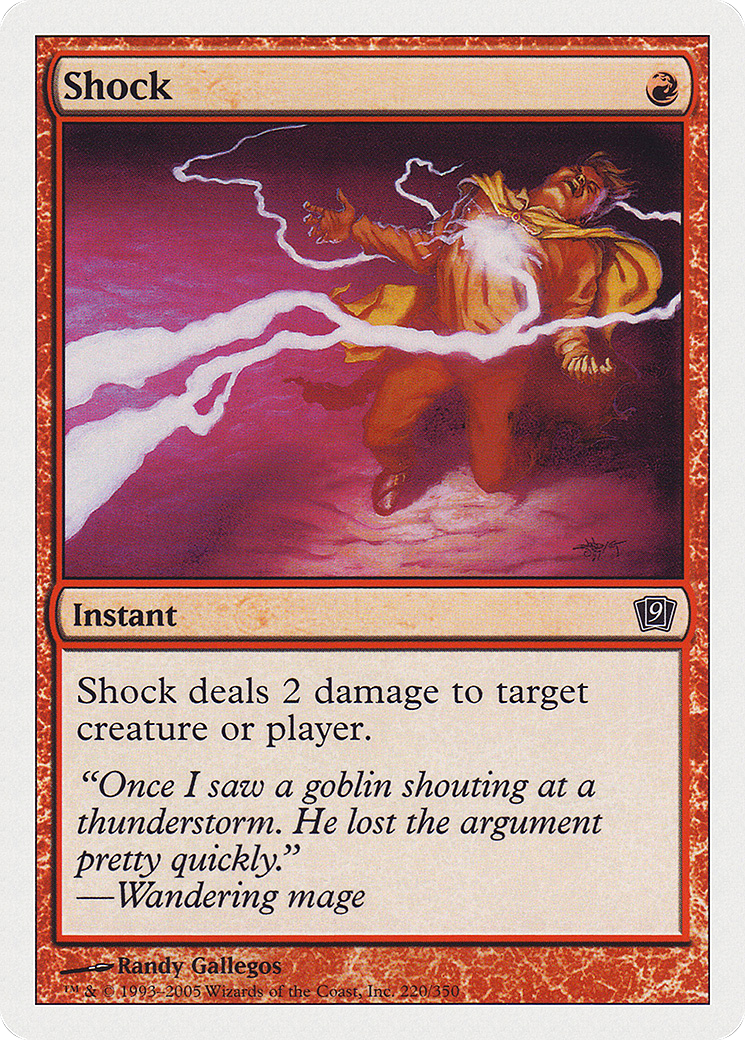 Shock (9ED-) - 9th Edition Foil
