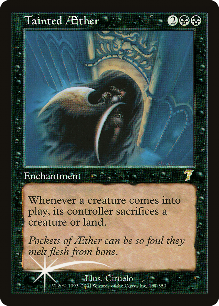 Tainted Aether (7ED-167) - 7th Edition Foil