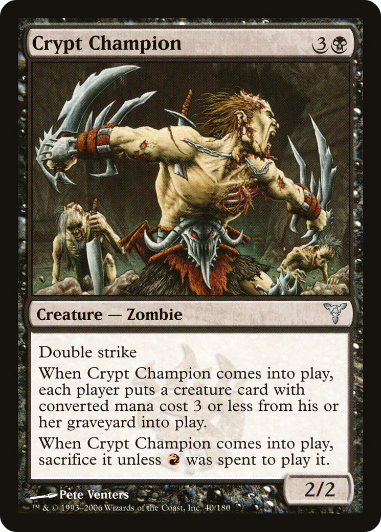 Crypt Champion (DIS-040) - Dissension