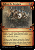 Rally at the Hornburg (Showcase Scrolls) (LTR-593) - The Lord of the Rings: Tales of Middle-earth: (Showcase) Foil