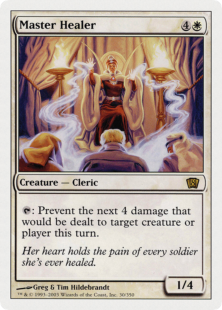 Master Healer (8ED-030) - 8th Edition Foil