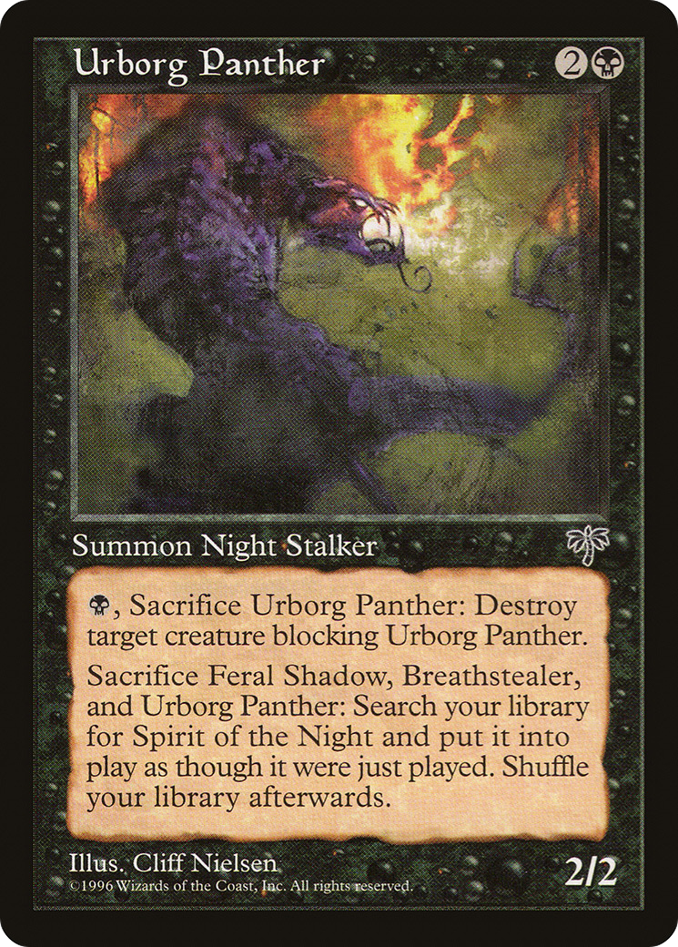 Urborg Panther (MIR-) - Mirage