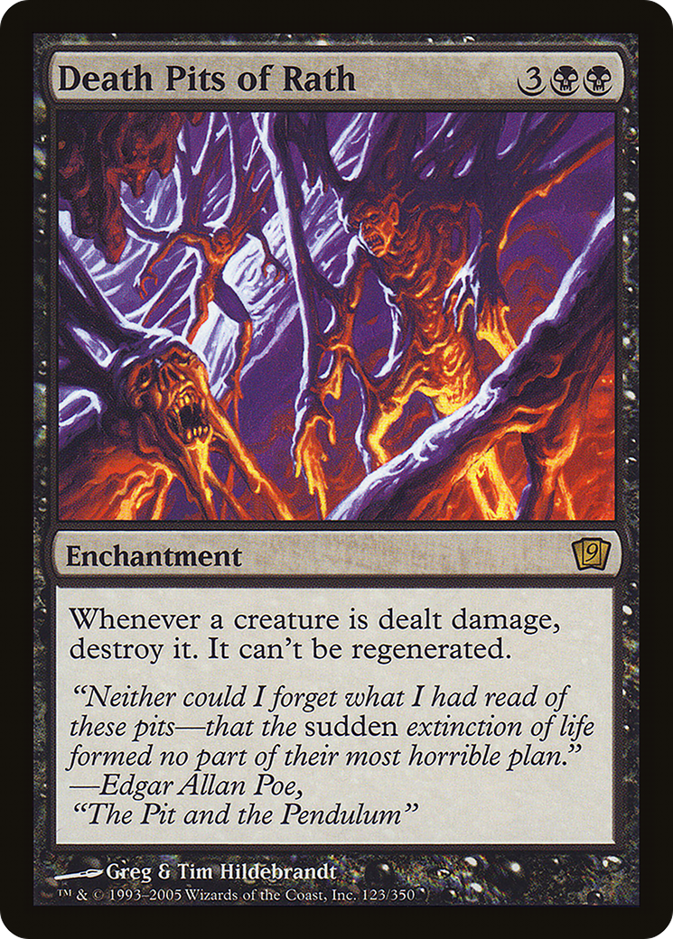 Death Pits of Rath (9ED-123) - 9th Edition Foil