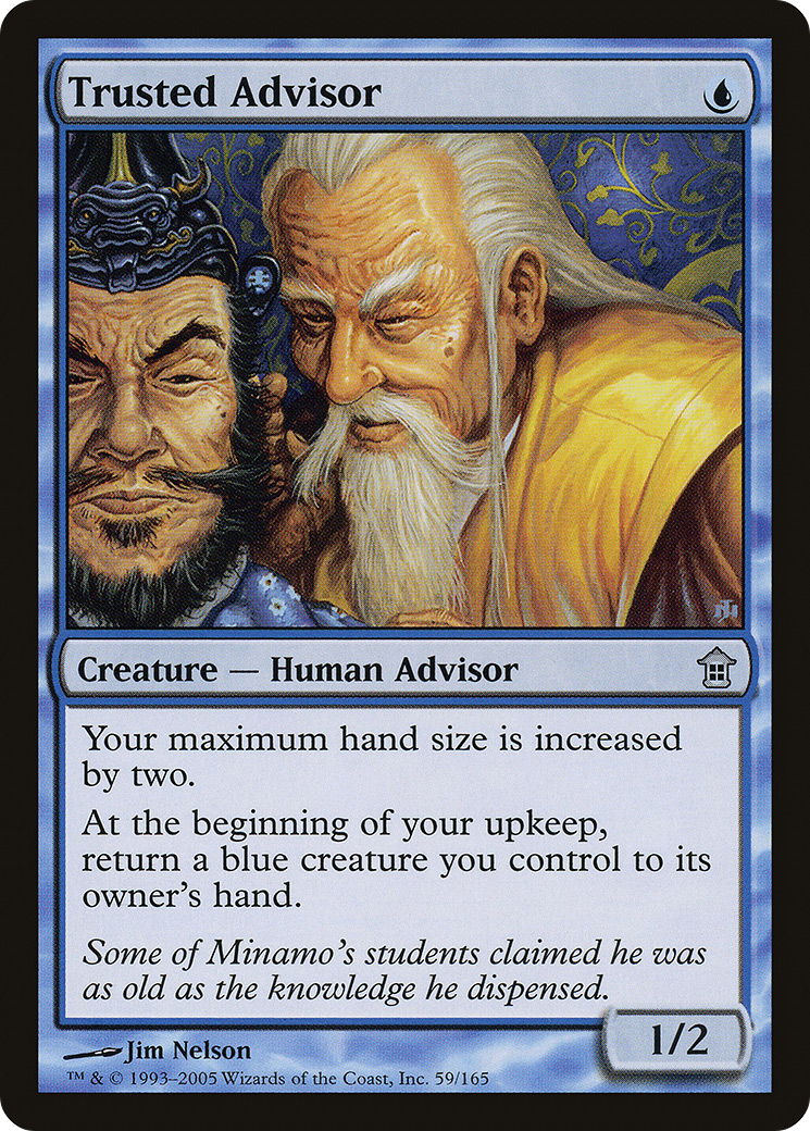 Trusted Advisor (SOK-059) - Saviors of Kamigawa