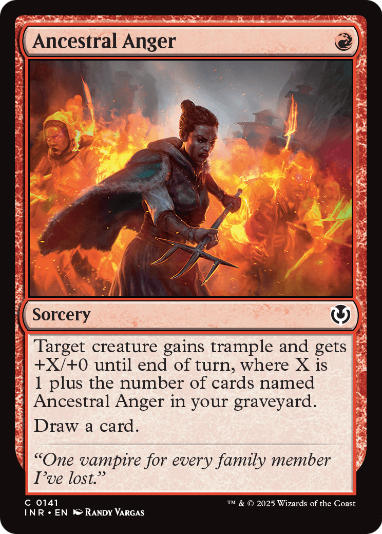 Ancestral Anger (INR-141) - Innistrad Remastered