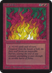 Wall of Fire (LEA-) - Limited Edition Alpha