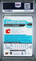 2016-17 Upper Deck #231 Matthew Tkachuk PSA 9 (Rookie) | Eastridge Sports Cards