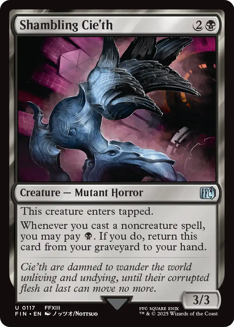 Shambling Cie'th (FIN-117) - FINAL FANTASY Foil