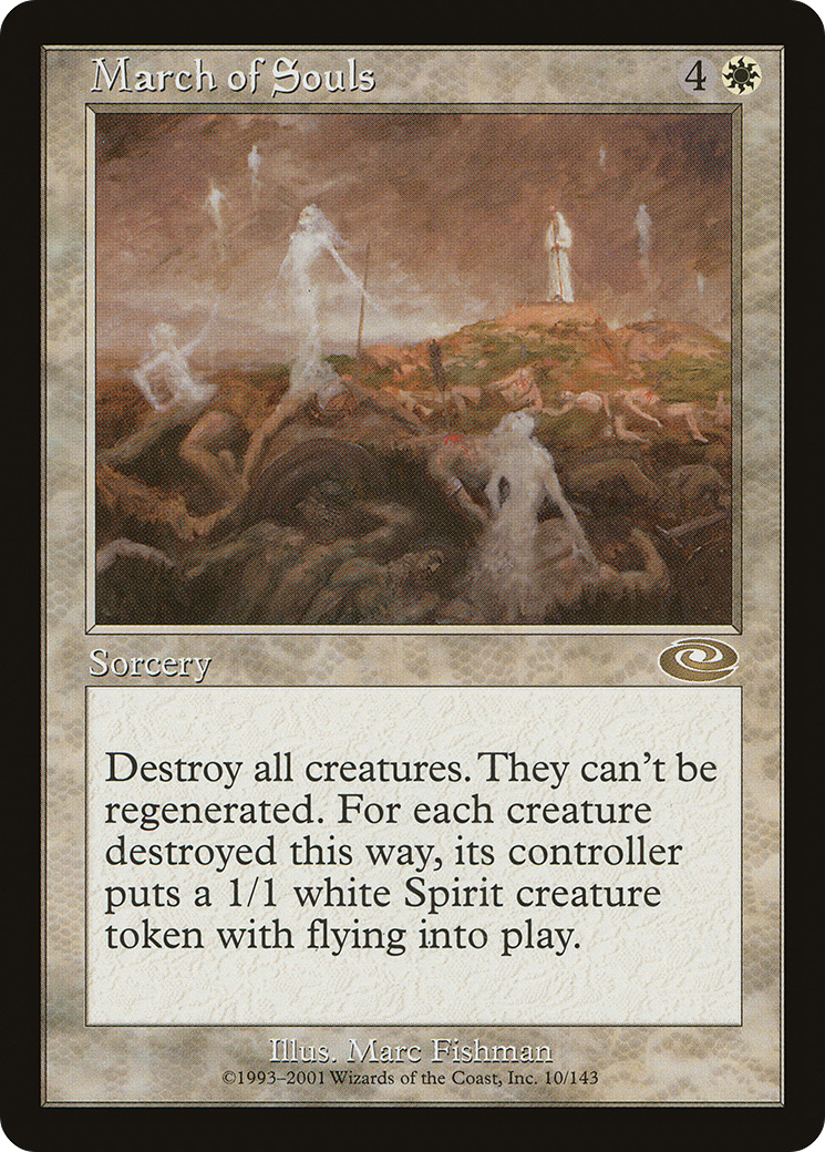 March of Souls (PLS-010) - Planeshift Foil