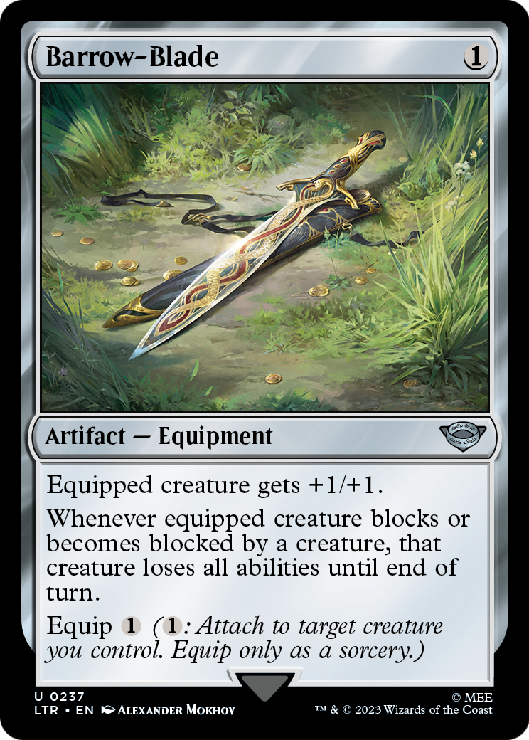 Barrow-Blade (LTR-237) - The Lord of the Rings: Tales of Middle-earth Foil