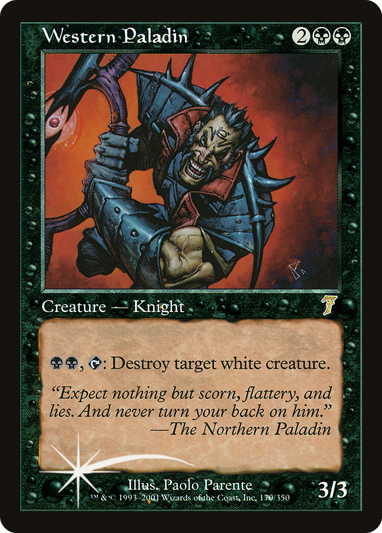 Western Paladin (7ED-170) - 7th Edition Foil