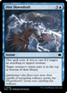 Dire Downdraft (BLB-046) - Bloomburrow Foil