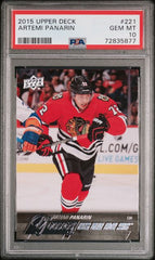 2015-16 Upper Deck #221 Artemi Panarin PSA 10 (Rookie) | Eastridge Sports Cards