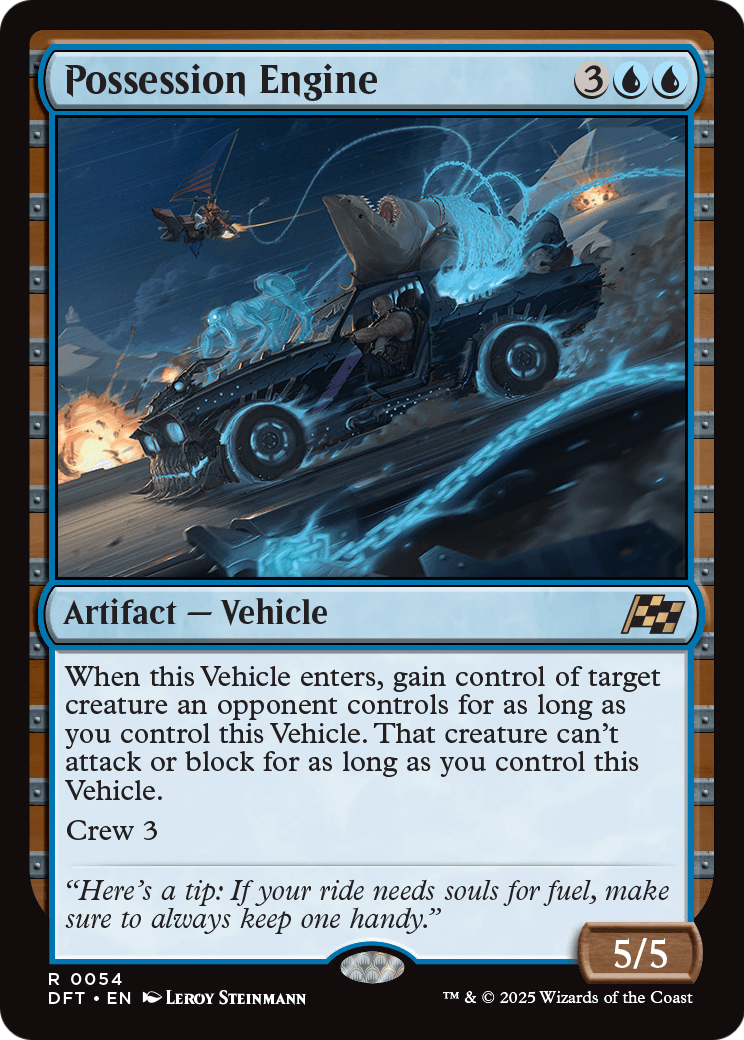 Possession Engine (DFT-054) - Aetherdrift Foil