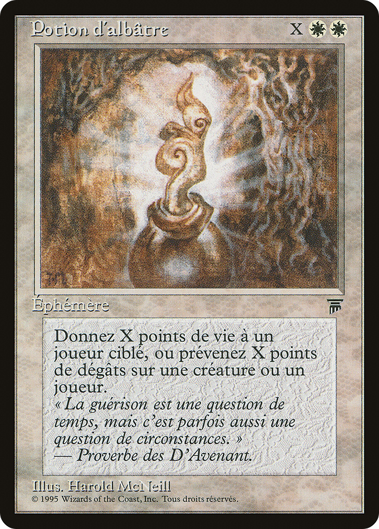 Alabaster Potion (French) - 