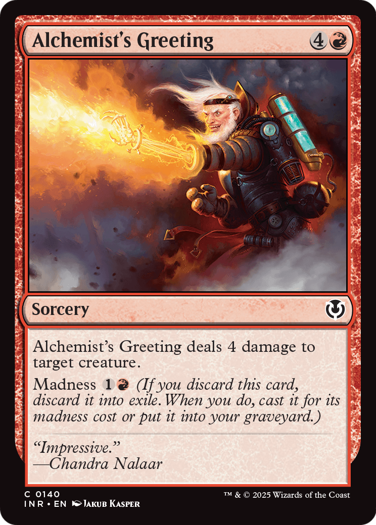 Alchemist's Greeting (INR-140) - Innistrad Remastered