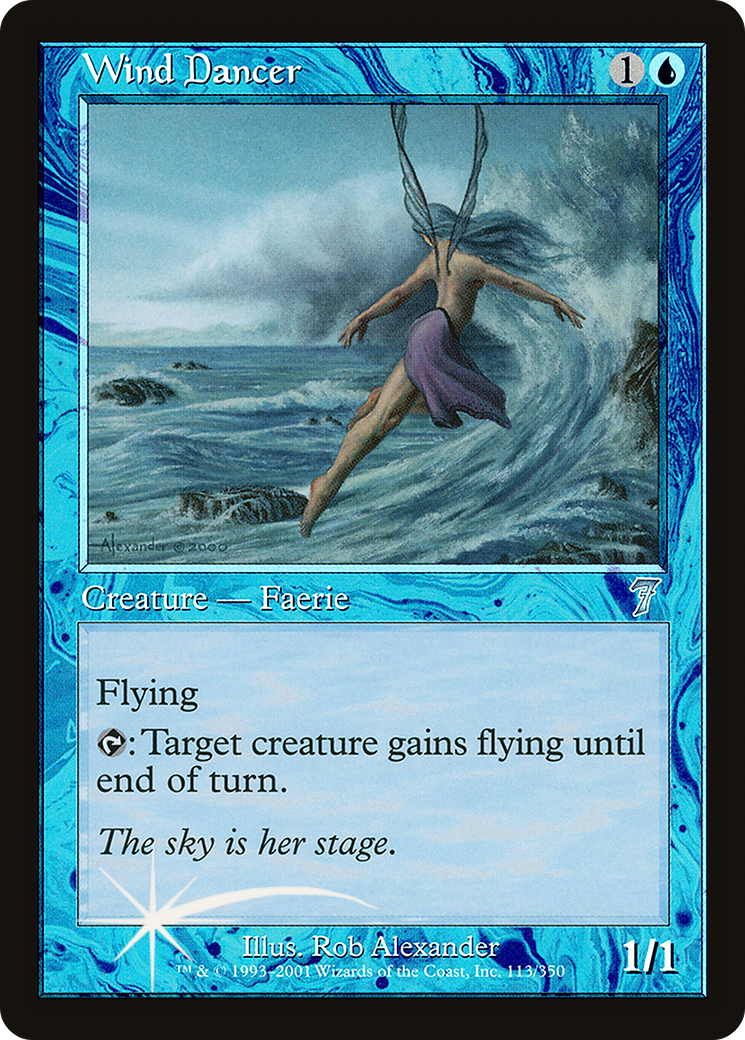 Wind Dancer (7ED-113) - 7th Edition Foil