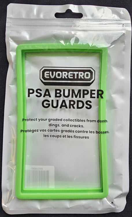 EVORETRO Bumper Graded Slab Protector - PSA Green