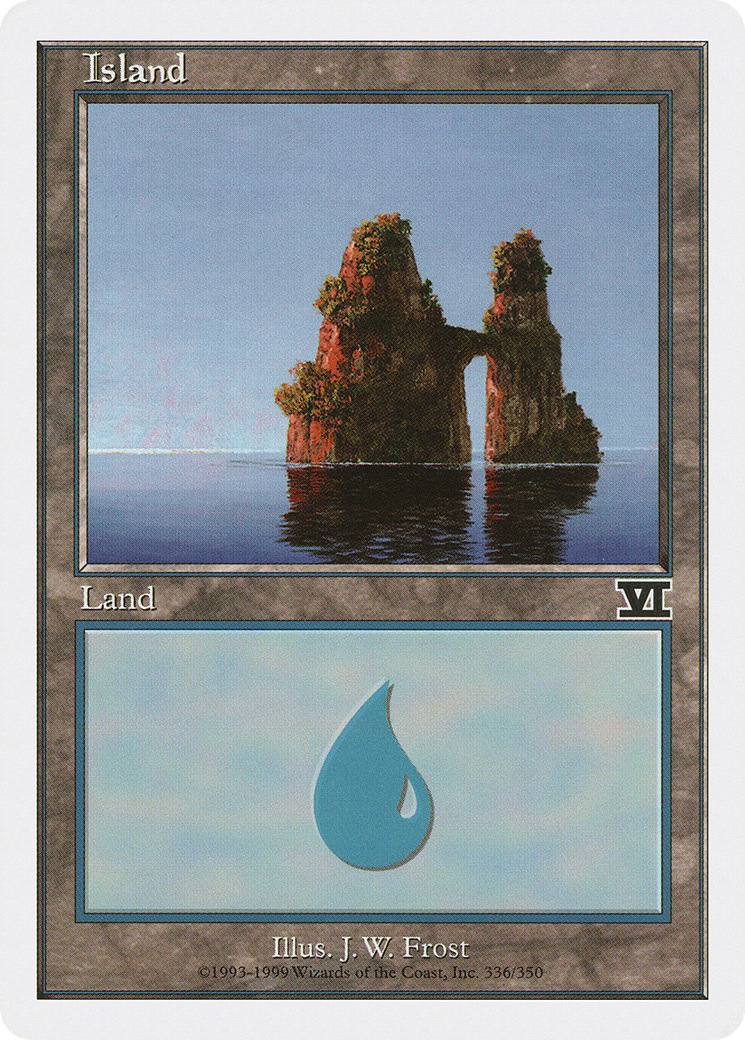 Island (336) (6ED-336) - Classic Sixth Edition