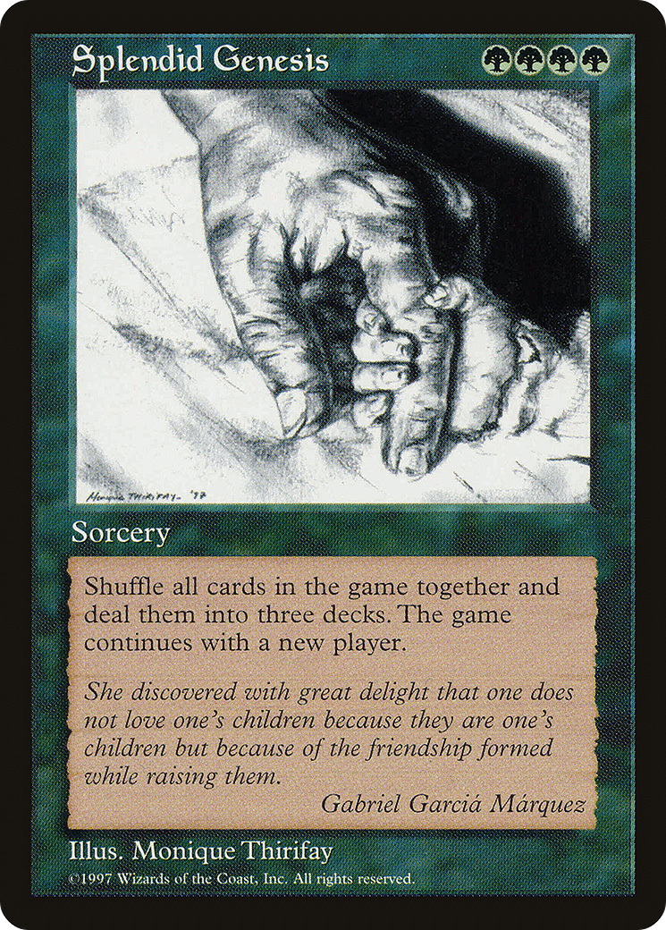 Splendid Genesis (SPECIAL-004) - Celebration Cards