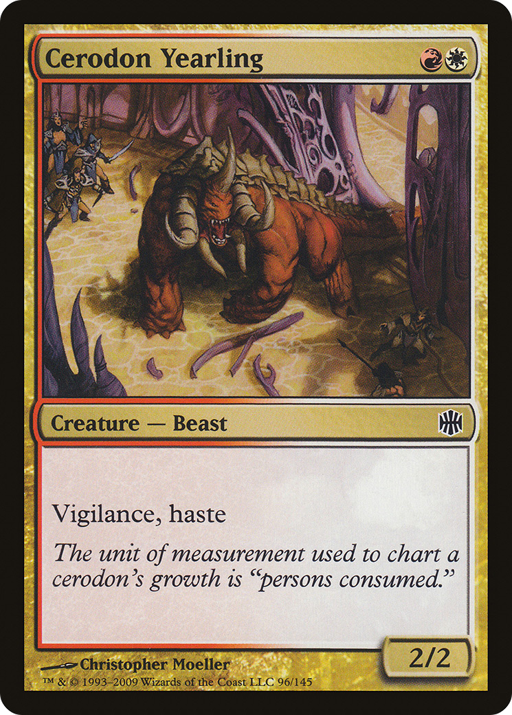 Cerodon Yearling (ARB-096) - Alara Reborn Foil