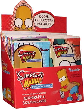 2001 Inkworks Simpsons Mania! Trading Cards Box | Eastridge Sports Cards