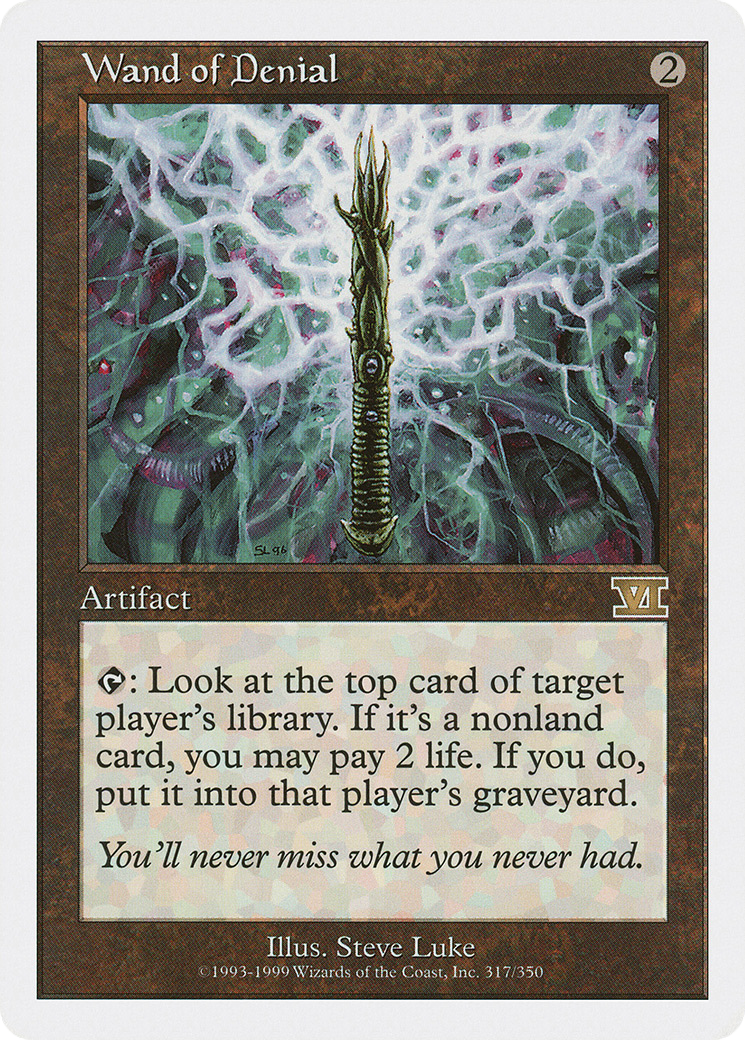 Wand of Denial (6ED-317) - Classic Sixth Edition