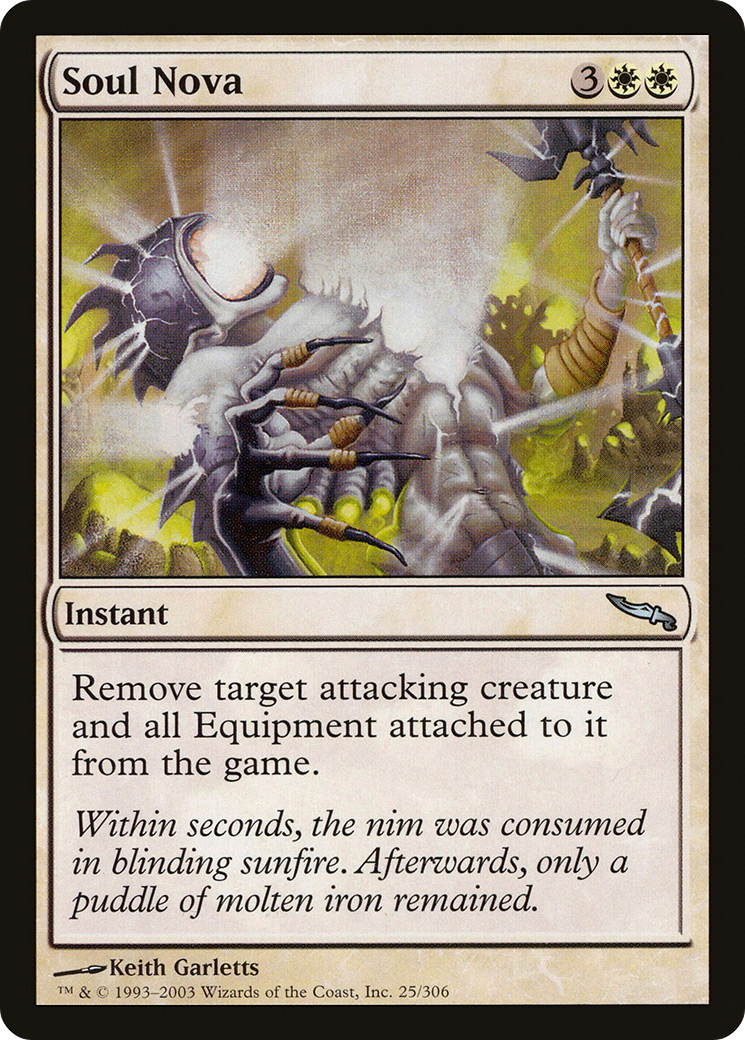 Soul Nova (MRD-025) - Mirrodin Foil