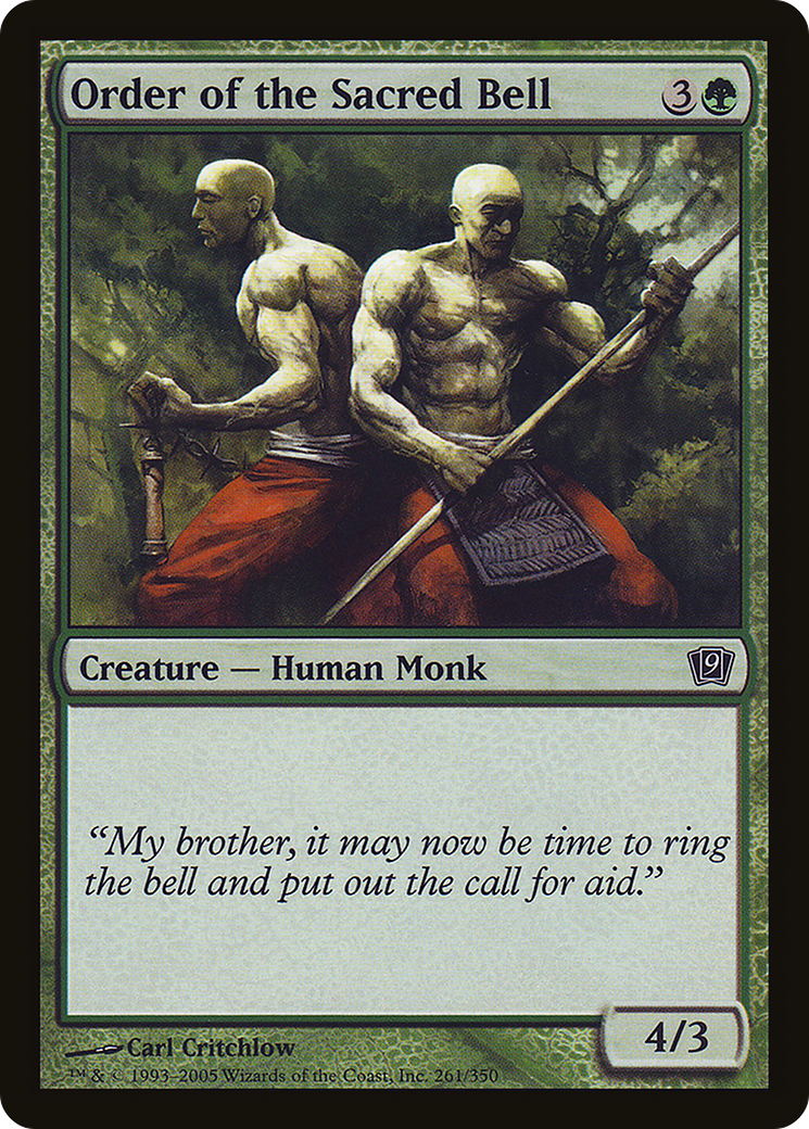 Order of the Sacred Bell (9ED-261) - 9th Edition
