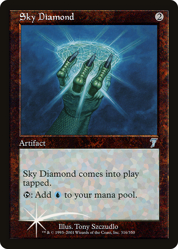 Sky Diamond (7ED-316) - 7th Edition Foil