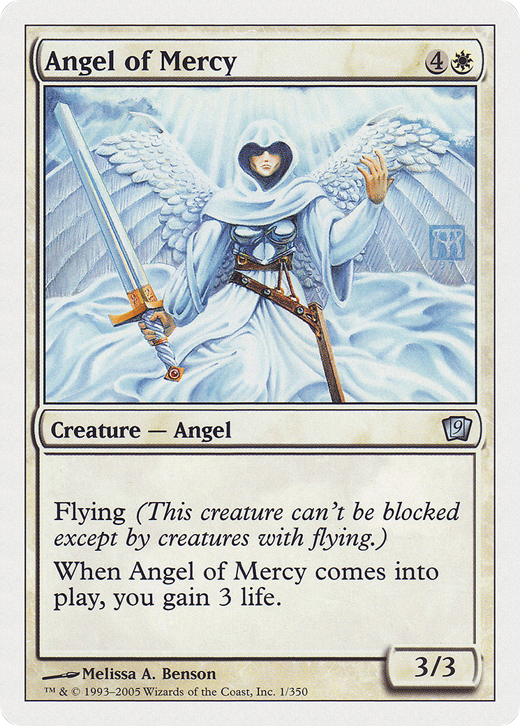 Angel of Mercy (9ED-001) - 9th Edition Foil